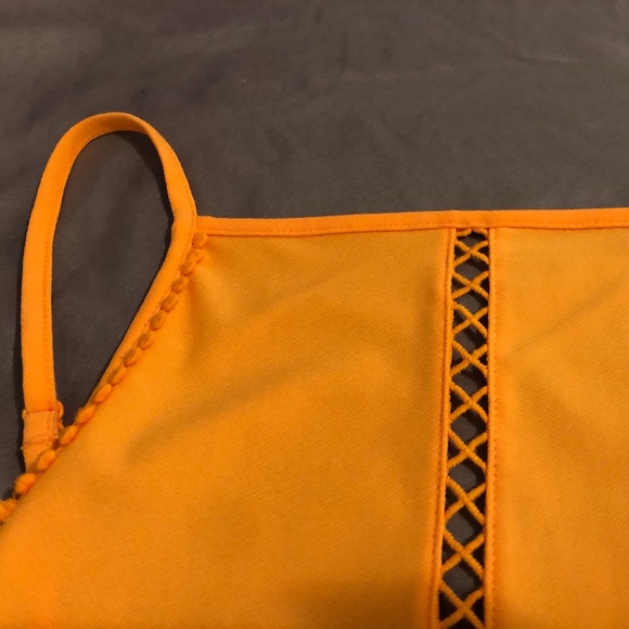 DIVIDED H&M Orange Bodysuit - Picture 2 of 5